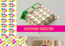 do floral seamless pattern design